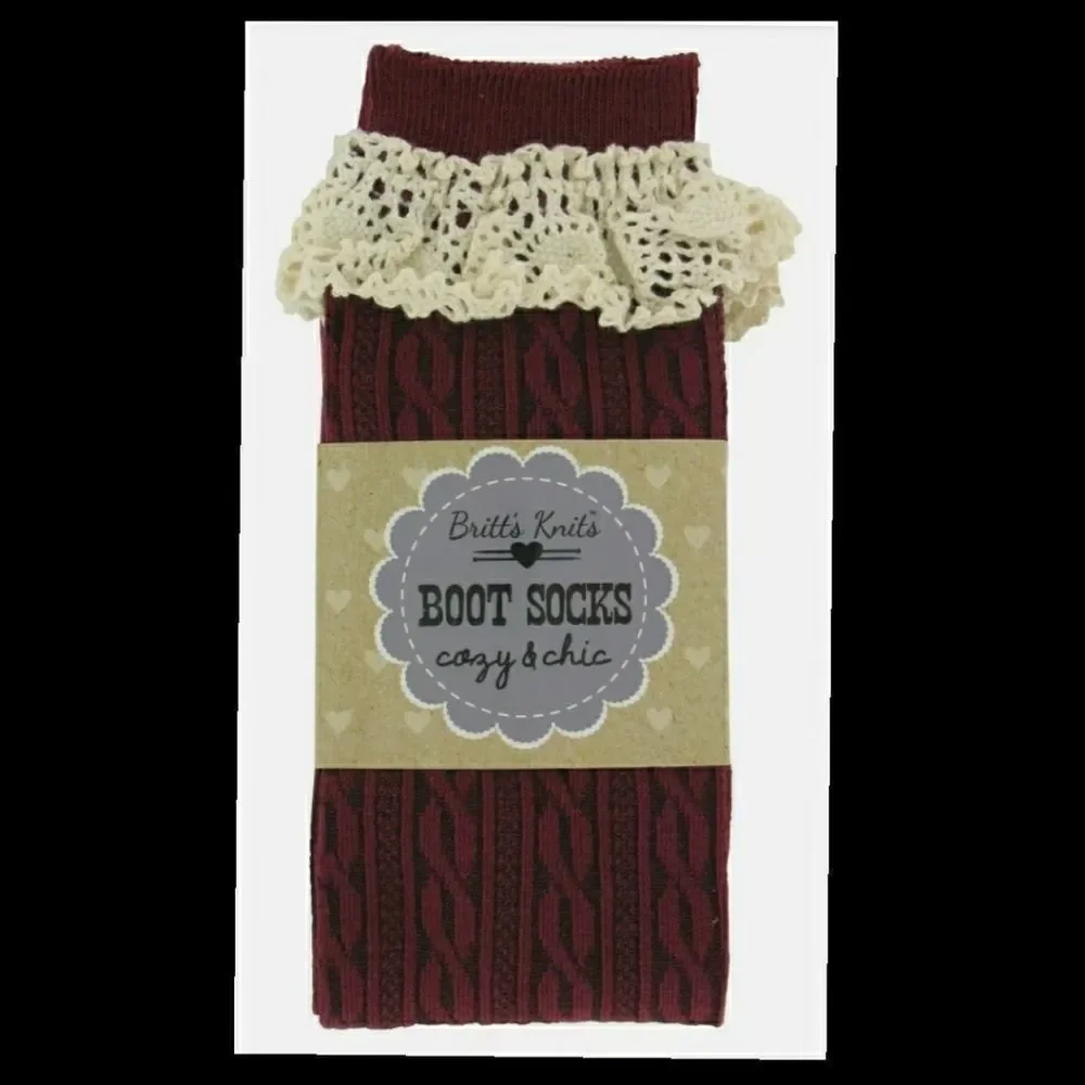 Britts knits ❤Boot Socks - Picture 1 of 2
